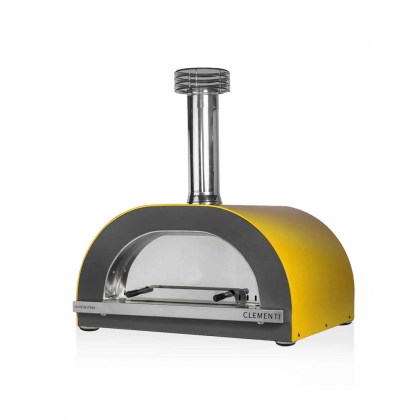 60x60-Clementi-Gold-wood-fired-pizza-oven-in-mustard-yellow-1